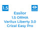 Оптична лінза Essilor 1.5 Orma Varilux Liberty 3.0 Crizal EasyPro
