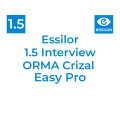 Оптична лінза Essilor 1.5 Interview Orma Crizal Easy Pro