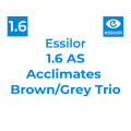 Оптична лінза Essilor 1.6 AS Acclimates Brown/Grey Trio