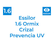 Оптична лінза Essilor 1.6 Ormix Crizal Prevencia UV