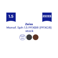 Оптична лінза для окулярів Zeiss Monof. Sph 1.5 PFXBR (PFXGR) BlueGuard stock