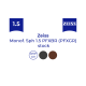 Оптична лінза для окулярів Zeiss Monof. Sph 1.5 PFXBR (PFXGR) BlueGuard stock