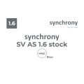 Оптична лінза для окулярів synchrony SV AS 1.6 stock HMC Blue