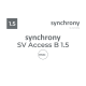Оптична лінза для окулярів synchrony SV Access B 1.5 HMC